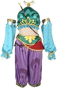 Miccostumes Women's Gerudo Link Costume Cosplay Outfit Halloween (S)