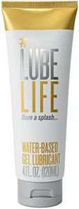 Lube Life Thick Water-Based Gel Lubricant, Jelly Lube for Men, Women and Couples, 4 Fl Oz