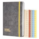 Doodle 2024 Undated Hardbound Financial Budget Planner|A5 (8.25 x 5.7 ")|192 Pages, 80 gsm|Vegan Leather|18 Activity Pages|5 Colourful Cash Envelopes|2 Ribbons|Elastic Band - Wealth Wizard