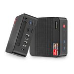 BOSGAME Dual LAN Mini Gaming PC Ryzen 9 6900HX (8C/16T, up to 4.9GHz) Radeon 680M Graphics 11 Pro Mini Computers, 16GB DDR5 512GB NVMe SSD, USB 4.0 8K Output, DP+HDMI, Wi-Fi 6E, BT5.2