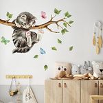 Yovkky Cat on Tree Branches Wall De