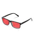 VMJFBJ Blue Light Blocking Glasses for Men Woman, Anti Blue Light Glasses for Better Sleep Computer Use Gaming with Red Lens Reduce Eye Strain