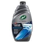 Turtle Wax Hybrid Solutions Ceramic Wash & Wax Car Shampoo 1.42 53340 - Car Cleaner with Ceramic Protector, Easy Rinse Formula That Removes Road Dirt & Leaves A Clean Glossy Finish