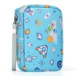 Kids First Aid Kit - 113 Pc. Mini Toddler Kit for Car, Home, Purse & Diaper Bag - Customized Bandaids, Bandages - TSA-Approved Travel Size