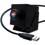 IEights 4K HDMI USB Camera Wide Angle Webcam for Computer 4K 30fps PC Camera Mini UVC USB2.0 Lightburn Camera for Laser Engraver 2X Digital Zoom USB Security Camera for Laptop Raspberry Pi Jetson Nano