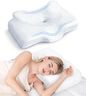 Osteo Cervical Pillow for Neck Pain Relief, Hollow Design Odorless Memory Foam Pillows with Cooling Case, Adjustable Orthopedic Bed Pillow for Sleeping, Support for Side Back Sleepers