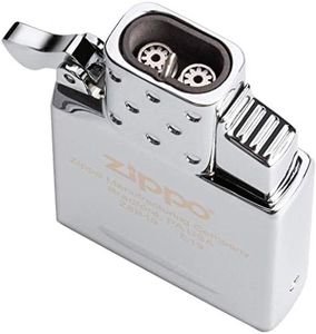 Zippo Butane Torch Lighter Insert, Insert for Cigars Cigarettes Candles with Adjustable Flame, for Zippo Lighter Case, Butane Refillable for Tobacco Pipe & Cigars, Use with Zippo Butane Fuel