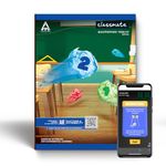 Classmate Augmented Reality Notebooks - 172 Pages | Pack of 4 Short Size Unruled Notebooks for School Students | Immersive AR Learning Experience | 24.0cm x 18.0cm | Unruled |