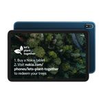 Nokia T20 Android 11 4G LTE Tablet with 10.36" Screen, 4GB RAM/64GB ROM, 8200mAh Battery, 8MP + 5MP Camera, Stereo Speakers with OZO Playback, Dual Microphones, Metal body – Ocean Blue Nokia T20 (LTE)