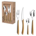 Amefa ECLAT Nature - Light Wood 24-Piece Household Set
