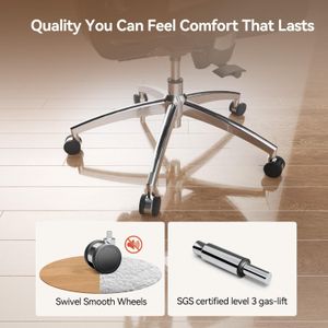 SIHOO Ergonomic Mesh Office Chair – Adjustable Lumbar Support