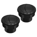 Garneck Universal RV Trailer Interior A/C Air Vent Side Roof Air Vent Outlet 2Pcs