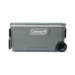 Coleman Ice Chest, 316 Series 100 Quart Wheeled Cooler, Rock