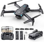 Holy Stone HS290 Foldable Drone with 1080P HD FPV Camera for Beginners, RC Quadcopter with Optical Flow, APP Control, Tap Fly, 3 Speed Modes, 2 Modular Batteries, Toys Gifts for Boys and Girls