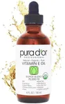 PURA D'OR 4 Oz ORGANIC Vitamin E Oi