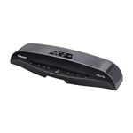 Fellowes Calibre A3 Laminator Machine for Small Office Use - 1 Minute Warm Up Time with Auto Shut Off and Sleep Mode Feature – 80-125 Micron – 10 A4 Laminating Pouch Starter Pack Included - Black