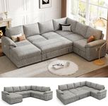 SUAWY 108 Inch Modular Sectional So