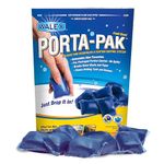 Walex TOI-91799 Porta-Pak Holding Tank Deodorizer, Blue/Noir (Pack of 10)