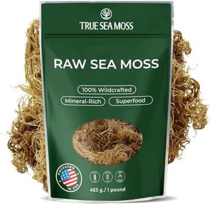 Sea Moss Raw - Organic Wildcrafted Irish Sea Moss for Digestion and Gut Health - Makes 100oz of Gel - Sundried 16oz