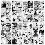 VEENSHI Set Of 40 Manga Style Collage For Walls 300 Gsm Thick Paper A4 Size (11.8X8.3 Inch) Anime Wall Posters(Manga-2)