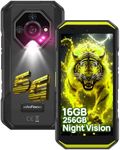 5G Rugged Smartphone, Ulefone Armor X32 Pro Unlocked Phone, MTK Dimensity 6300, 16+256GB, 64MP/25MP Night Vision, Android 14, Widevine L1, Dedicated Glare Flashlight, 5.65” 90Hz, 5500mAh, NFC - Green