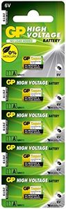 GP Batteries Alkaline High Voltage 11A Batteries (Pack of 5)