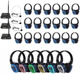Retekess TA003S Wireless Silent Audio System, Silent Disco Headphones(3-25)
