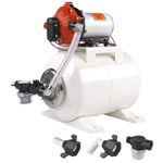 SEAFLO 55-Series Water Pump and Accumulator Tank System - 12V DC, 5.5 GPM, 60 PSI, 2 Gallon Tank
