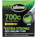 Slime 30062 Bike Inner Tube with Slime Puncture Sealant, Self Sealing, Prevent and Repair, Presta Valve, 28/32 - 622mm (700x28/32c)