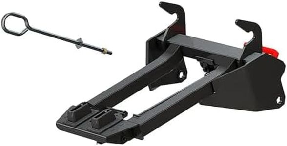 Polaris ATV Glacier Plow Mount for Specific Sportsman 570, Touring 570, X2 570, 450, 450 HO, 6x6, ETX Models and More, Lock & Ride Technology, Attaches Plow Blade to Frame, ATV Implements - 2881424