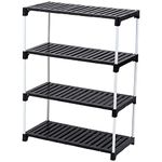 YMRR® 4 Shelves Shoe Rack Space Saving Storage and Organization Shoe Rack for Home