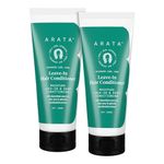 ARATA Advanced Curl Defining Cream All in One Leave-In Conditioner - Pack of 2 |For Curl, Wavy & Frizzy Hair | Enhances Natural Curl Definition & Provides Hold | Abyssinian Seed Oil, Aloe Vera & Pelvetia Canaliculata | Repairs & Conditions | CG Approved | Net 200 ML