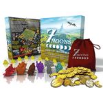 7 Moons: Heroes of Dragon Reach Fantasy Adventure Board Game - 1-4 Players, Age 7+ - A Light Strategy Quest Game - Deluxe First Edition (latest)