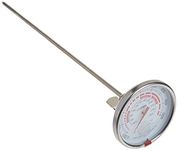 Winco 3-Inch Dial Deep Fry/Candy Thermometer with 12-Inch Probe