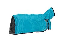 Weaver Leather ProCool Mesh Sheep Blanket Hurricane Blue with Reflective Piping, Medium