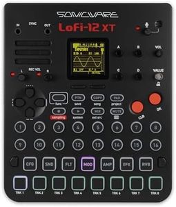 Sonicware Lofi-12 XT [Low-res Digitized Sampler] 12/24kHz Early-Digital Sound Sampling+12-bit Sampler mode, Compact/Lightwight/Battery-powered <>