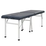 Master Massage 61cm Harmon Economic Portable Massage Table,Royal Blue