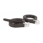 Shires Easy Care Non Stretch Stirrup Leathers - 54" Black