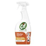 Cif Power & Shine 100% tough grease removal Kitchen Spray for cleaning ceramic, chrome, and enamel surfaces 700 ml