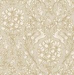 NuWallpaper Taupe Enchanted Peel & 