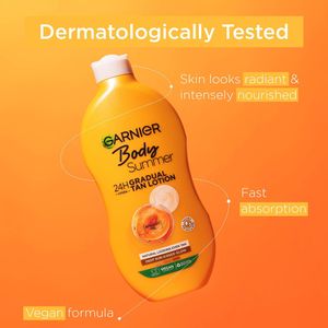Garnier Summer Body Gradual Tan Lotion 400ml – Hydrating Self Tanner