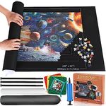 Puzzle Mat Puzzle Roll, Puzzle 3000 Pieces Puzzle Rolling Mat Puzzle Saver Puzzle Mat Jigsaw Rolls Puzzle Pad Made of Felt, Jigsaw Mat, Giant Felt Mat for Storing Puzzles