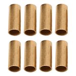 Aramox 8Pcs Leaf Spring Bushings for Double Eye Springs Equalizers,Trailer Leaf Spring Shackle Bushings Kit ID 9/16in OD 11/16in Length 1 3/4in