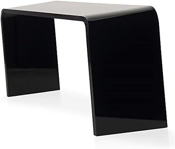 Proppr Squatty Adult Toilet Step Stool Sleek Modern Black Bathroom Squatting Potty Stool Perfect for Hotels, Gyms and Yoga Studios