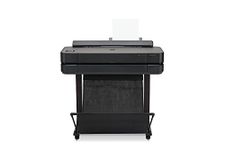 HP DesignJet T650 Large Format Plotter Printer 24in up to A1 , Mobile Printing, Wi-Fi, Gigabit Ethernet, Hi-Speed USB 2.0, 2-Year Warranty (5HB08A)