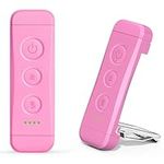 Glocusent USB Rechargeable Book Light for Reading in Bed, Portable Clip-on LED Reading Light, 3 Amber Colors & 5 Brightness Dimmable, Compact & Long Lasting, Perfect for Book Lovers, Kids