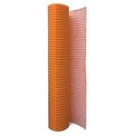 Uncoupling Membrane 1/8 inch Thick, 3.3 ft x 16.5 ft / 54 Square Feet, Uncoupling Membrane for Under Tile, Tile Underlayment Mat, Waterproofing, Anti-Fracture and Crack Isolation Membrane