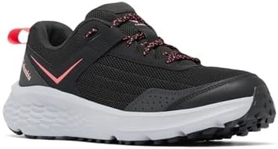 Columbia Women's Vertisol Trail, Black/Salmon Rose, 9