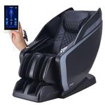 Osaki AI Monarch LE Massage Chair Full Body, SL Track, 3D Shiatsu Massage Recliner Chair with Heat, Smart Body Detection,Foot Roller, Fully Assembled (Black)