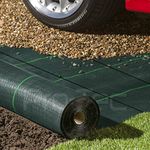 Pro-Tec 130gsm Commercial Grade Super Heavy Duty 1,2,3,4,5m Wide Weed Control Fabric Garden Ground Cover Membrane (4m x 5m)